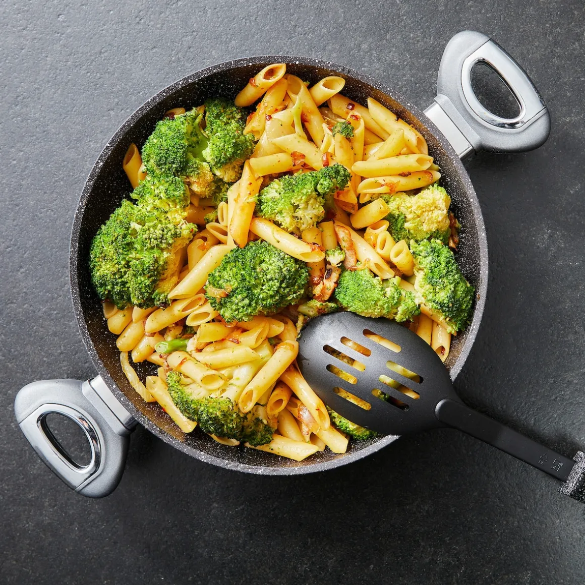 STONELINE Gourmundo Servierpfanne 24 cm | Grau