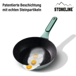 STONELINE Kochgeschirr-Set 11-teilig 18/20/24 Mint | mit Deckeln