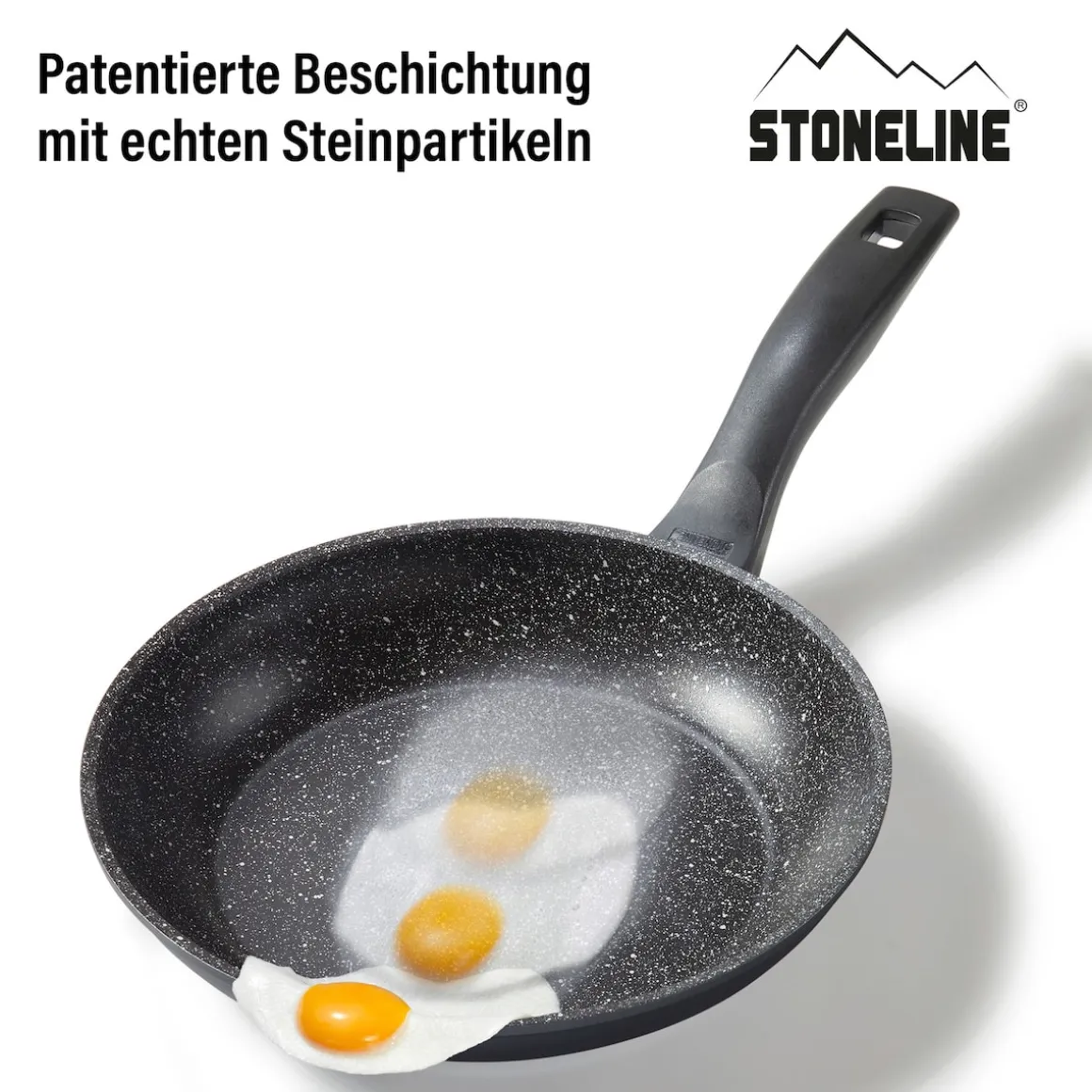 STONELINE Made in Germany Bratpfanne 24 cm | ohne Deckel