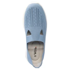 Stretch-Ballerina „Aktiv“ blaugrau