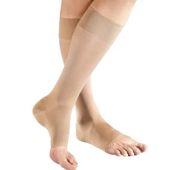 Stützkniestrümpfe, 2 Paar silk