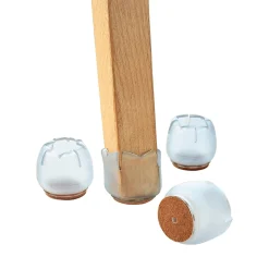 Stuhlbeinkappen, 4 Stück mittel