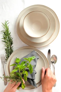 Tafelservice, Keramik Nottingham Beige