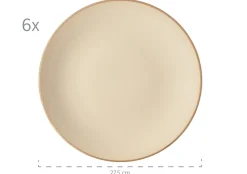 Tafelservice, Keramik OSSIA Sand