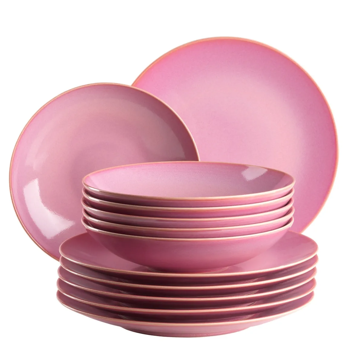 Tafelservice, Keramik OSSIA Dunkelblau