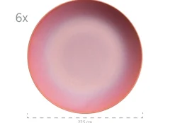 Tafelservice, Keramik OSSIA Dunkelblau