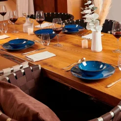 Tafelservice, Keramik OSSIA Königsblau