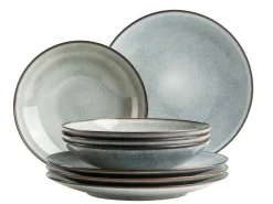 Tafelservice, Steinzeug Smoky's Grün