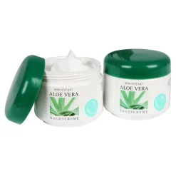 Tages- und Nachtcreme "Aloe Vera", 2x 125 ml