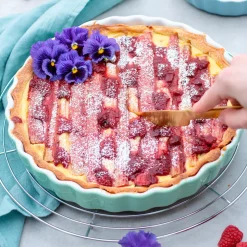 Tarteform 27 cm, Keramik KITCHEN TIME Grün