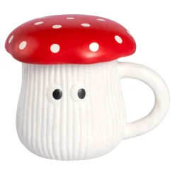 Tasse „Fliegenpilz“ mit Deckel, 300 ml