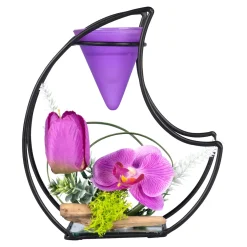 Teelichthalter „Violet Spring“