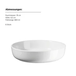 Teller Set, Porzellan Navina