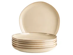 Teller Set, Steinzeug Cordelia Sand
