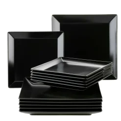 Teller-Set, Porzellan Manhattan City 6 x Teller