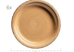 Teller-Set, Steingut Lumaca Laguna