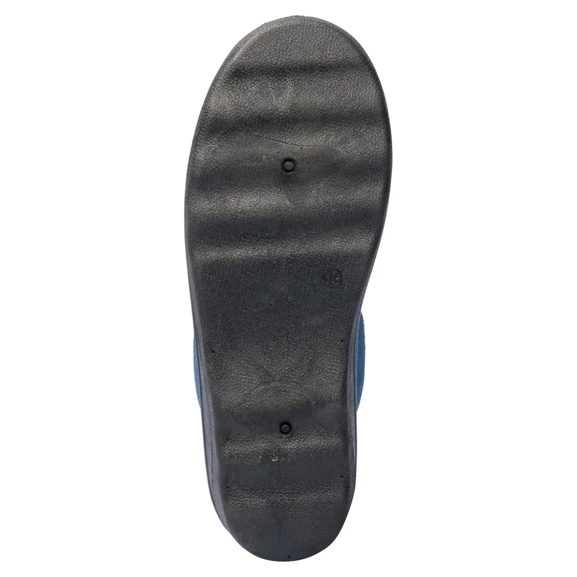 Thermo-Hausschuh „Fleur“ blau