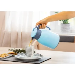 Thermokanne „Hellblau“, 1l