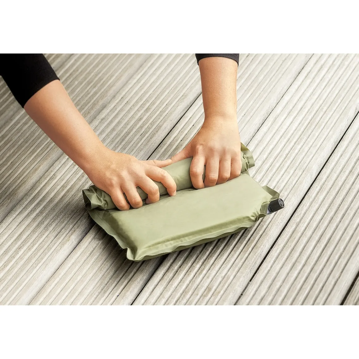 Thermo-Mobilkissen, selbstaufblasend