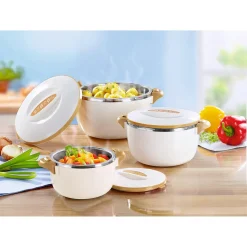 Thermoschüssel beige