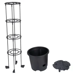 Tomaten-Pflanztopf mit Rankhilfe L (ØxH): 35x128 cm