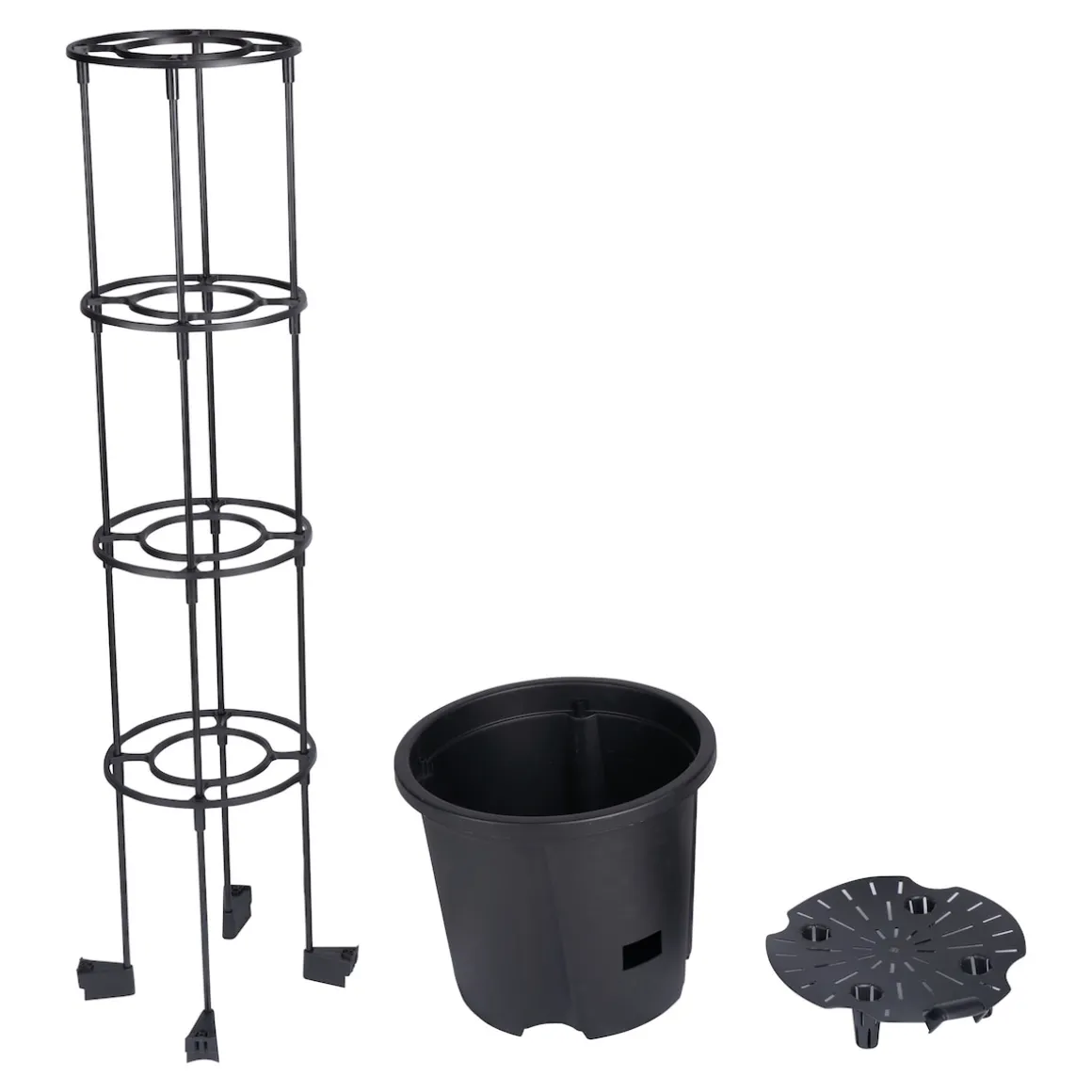 Tomaten-Pflanztopf mit Rankhilfe L (ØxH): 35x128 cm