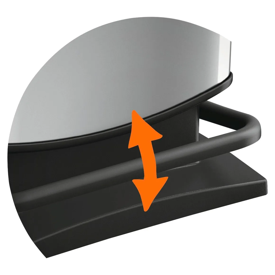 Treteimer Paso carbon, metallic