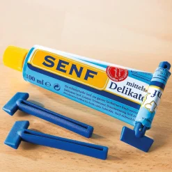 Tubenaufroller-Set, 5 Stück blau