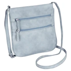 Umhängetasche "Ella" rauchblau