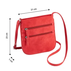 Umhängetasche "Ella" rot
