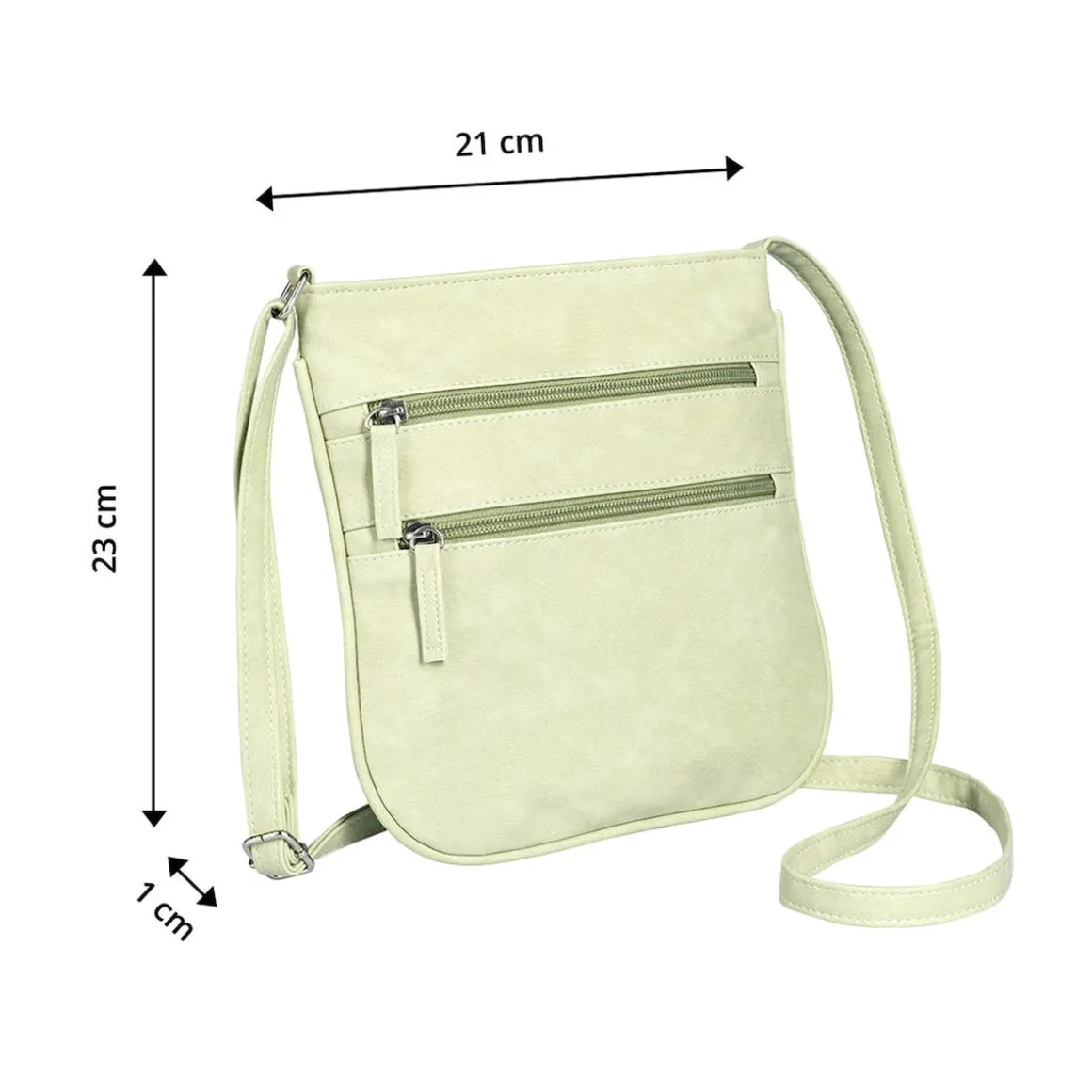 Umhängetasche "Ella" salbei