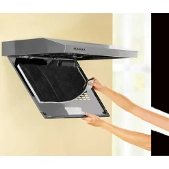 Universal Vlies-Dunstfilter für Dunstabzugshaube mit Aktivkohlefilter, 1 Stück