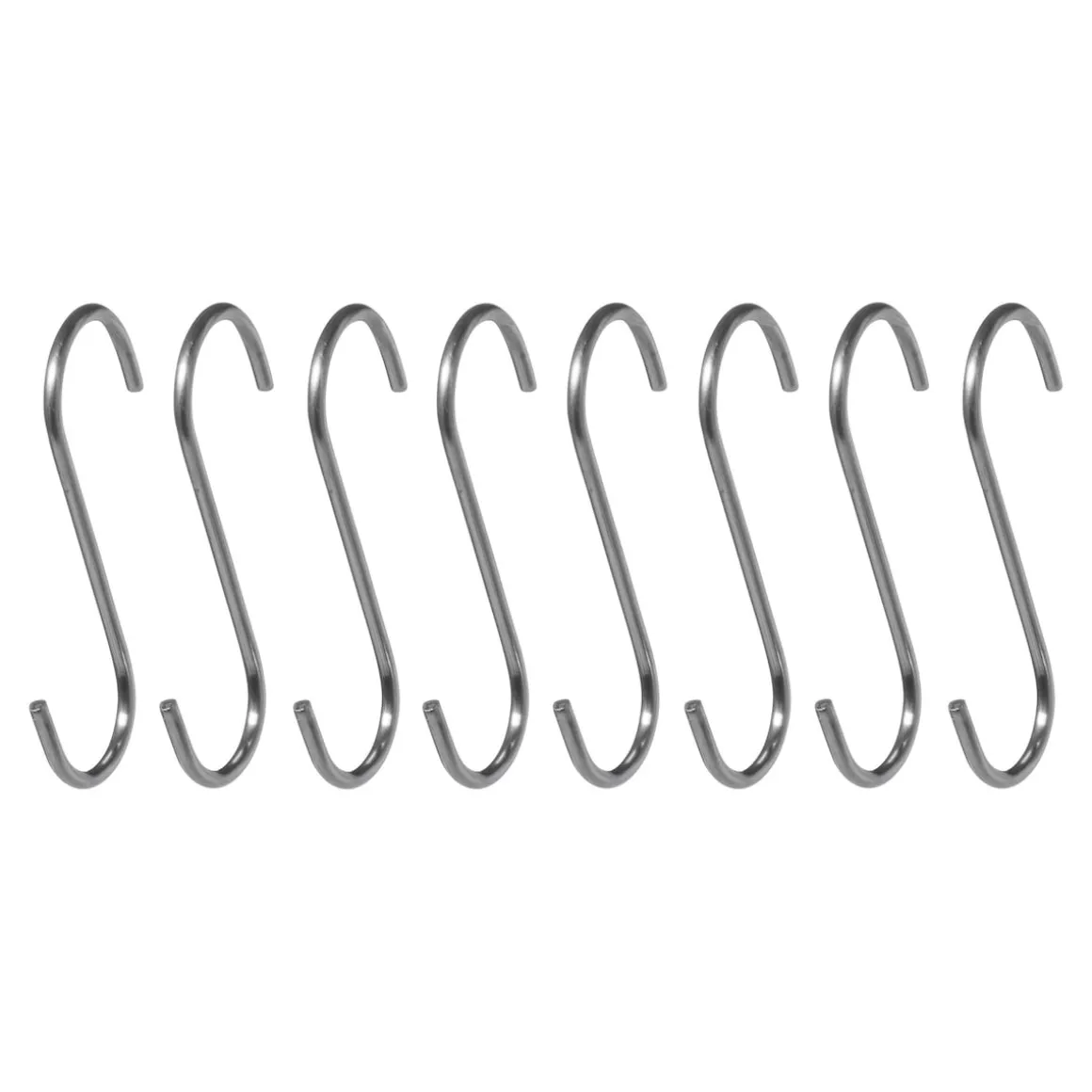 Universal-Haken „Edelstahl“, 8 Stück