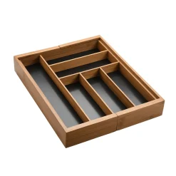 Variabler Bambus-Besteckkasten