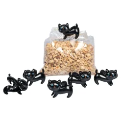 Verschlussclips „Katzen“, 6 Stück