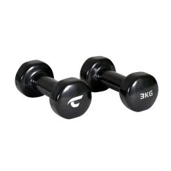 Vinyl Hanteln "Beauty Bells", 2 x 3 kg