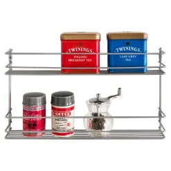 Wand-Gewürzregal "Pepito" 2 Etagen