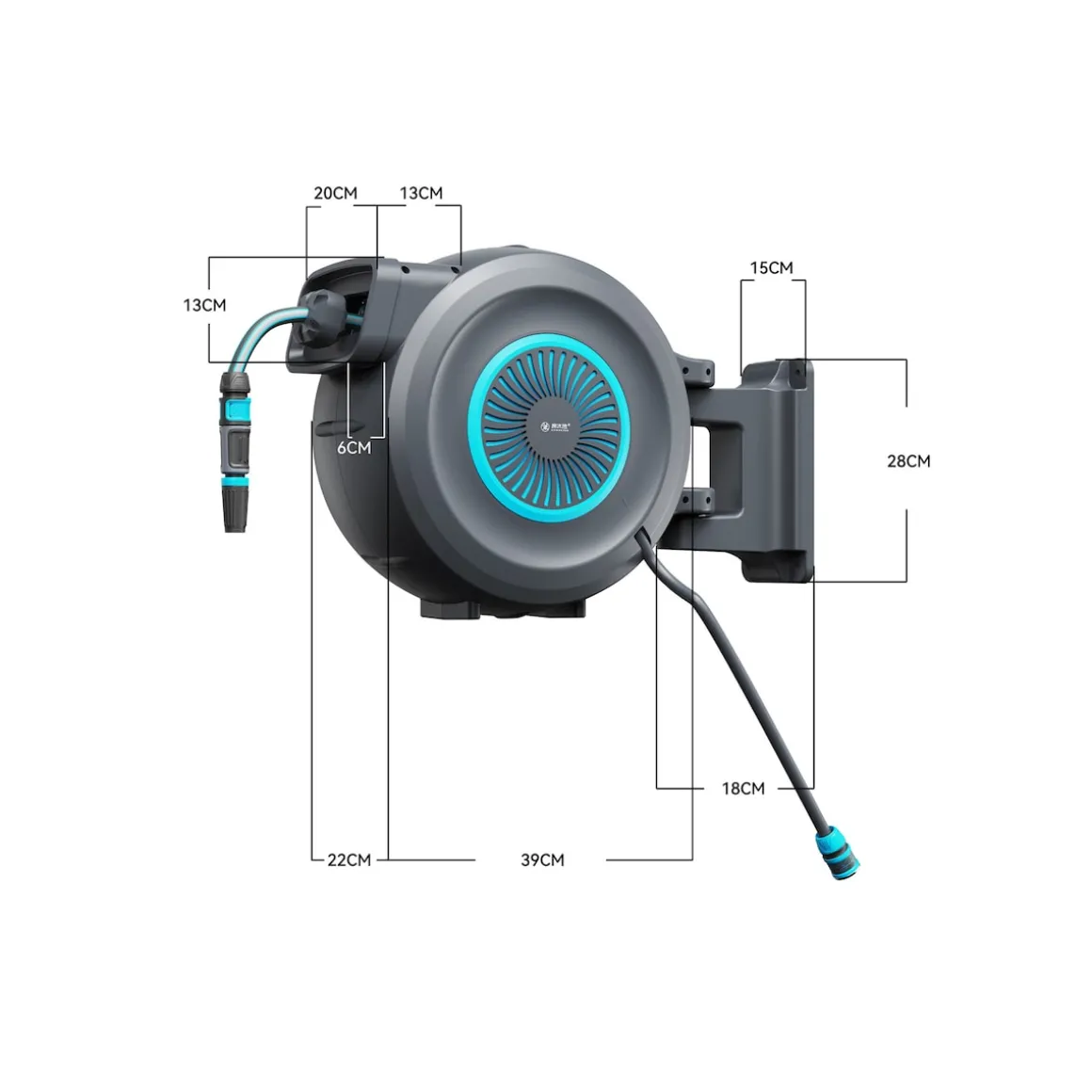Wand-Schlauch-Box „Automatik“ Schlauchlänge: 30 m