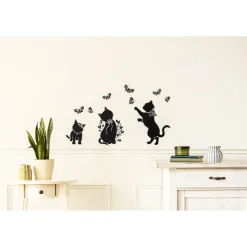Wandsticker „Katzenbande“, 10-teilig
