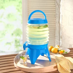 Wasser- und Getränkespender „Faltbar“, 5,5 l