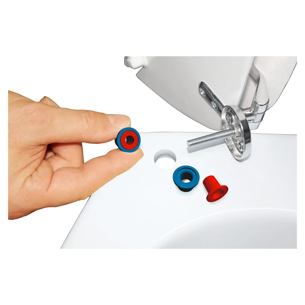 WC-Sitz-Stopp "2 in 1"