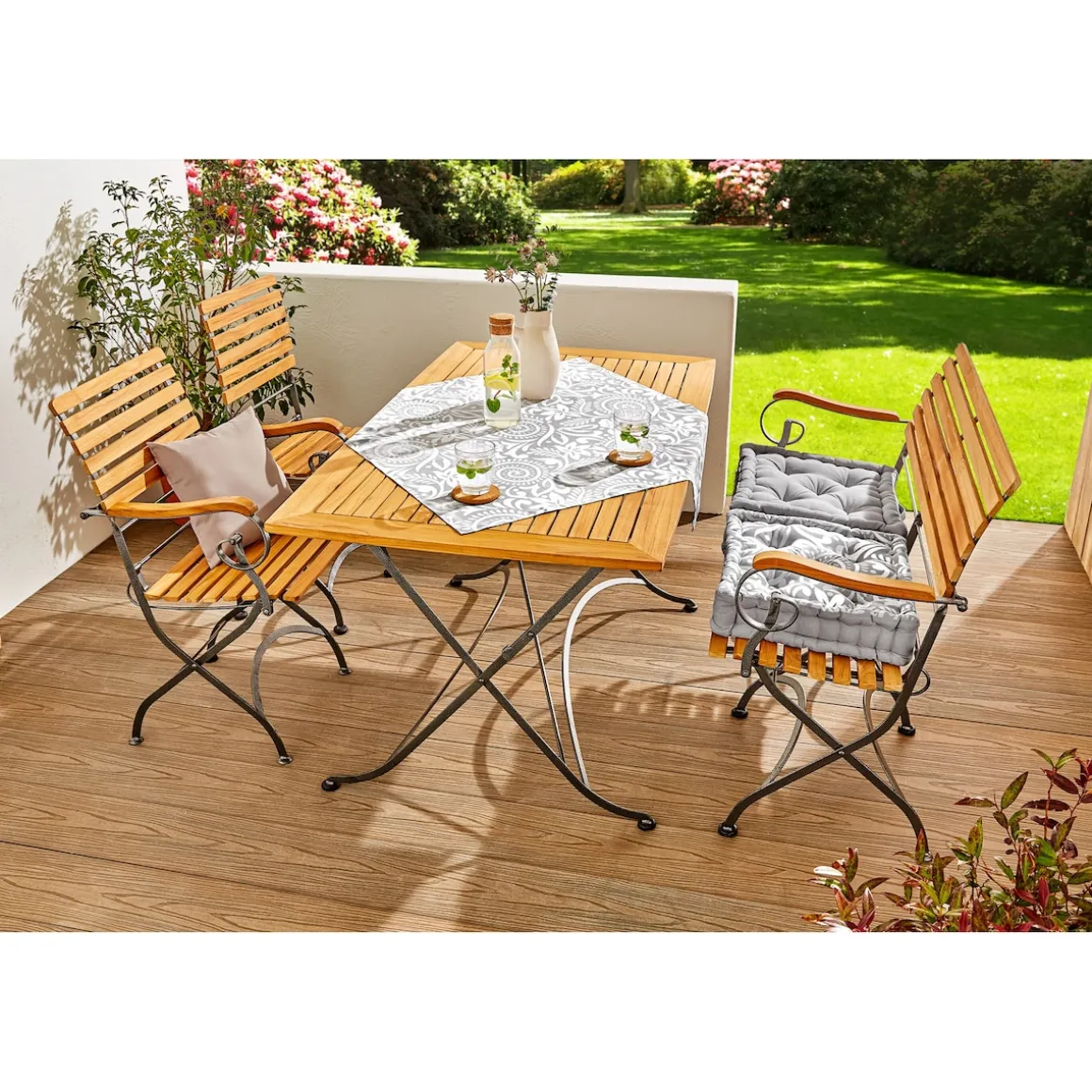 Wende-Mitteldecke „St. Tropez“, 85x85 cm