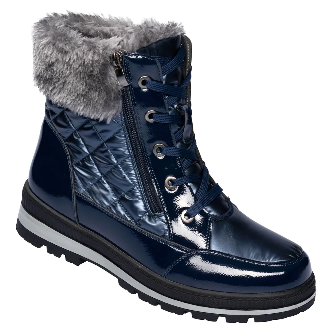 Winterstiefel "Wanda" marine