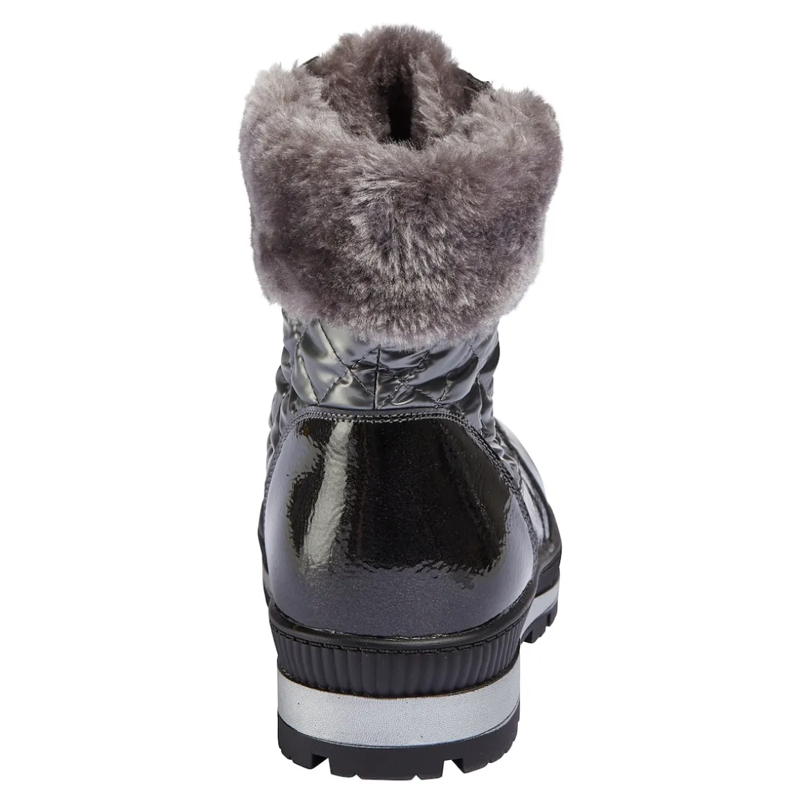 Winterstiefel "Wanda" zinngrau