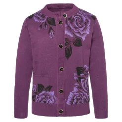 Wärme-Cardigan „Rosenwelt“