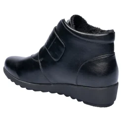 Wärme-Klettstiefelette „Beatrice“ schwarz