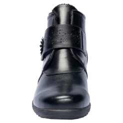 Wärme-Klettstiefelette „Beatrice“ schwarz