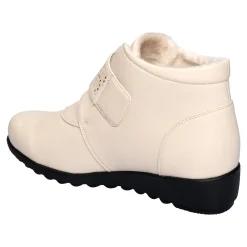 Wärme-Klettstiefelette „Beatrice“ creme