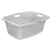 Wäschekorb Flowers grau - 50 l