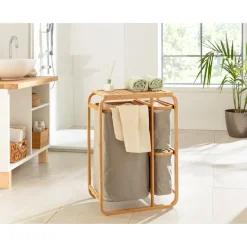 Wäschesammler „Bambus“